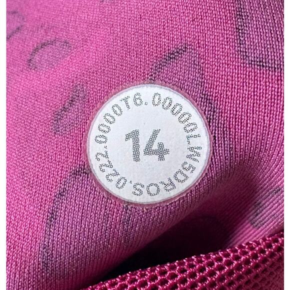 Lululemon Base Pace High Rise Tight Animal Print Pink Black Leggings Size 14 - Picture 5 of 5